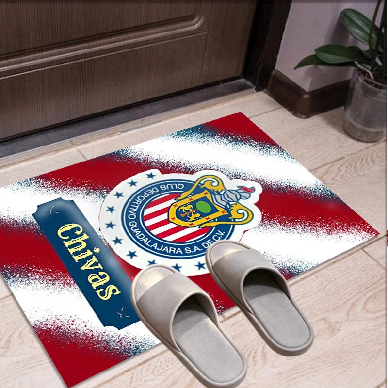 Club Deportivo Guadalajara Pattern Rug, Indoor/Outdoor Mat, for Picnic, Gameroom, Bedroom, Office, Living Room, Home Decor Carpet, Birthday Gift