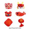 Lucky Spring Festival Pin Lapel Chinese Style Pin Kawaii New Year Badge  Lunar New Year