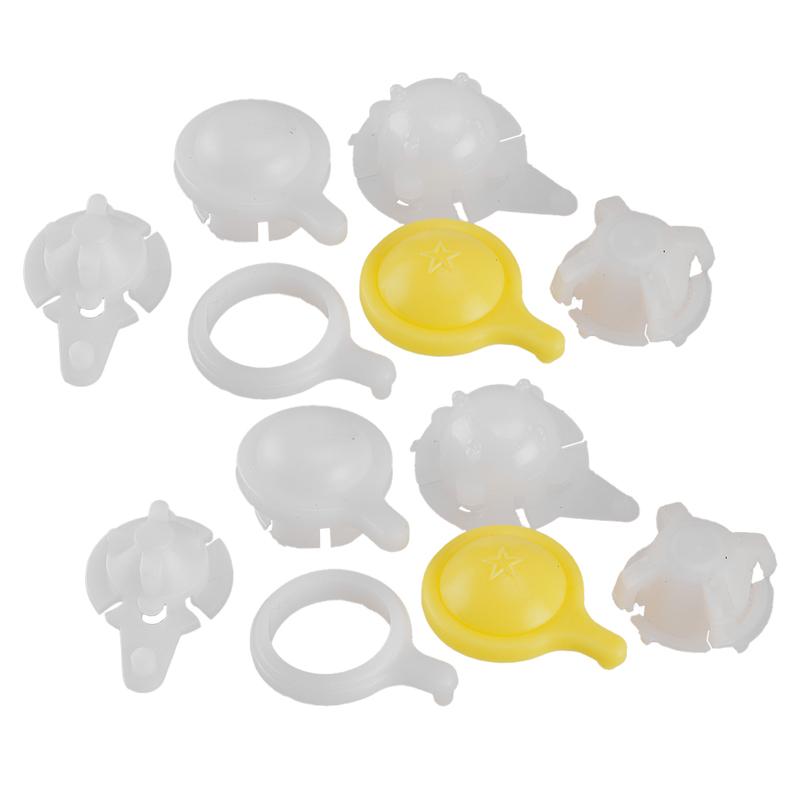 2 комплекта Универсальный комплект втулок тяги стеклоочистителя лобового стекла автомобиля