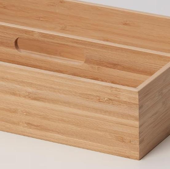GETEBOL Cutlery 18x28 [IKEA] Tray, Bamboo, Cm, 304.956.60