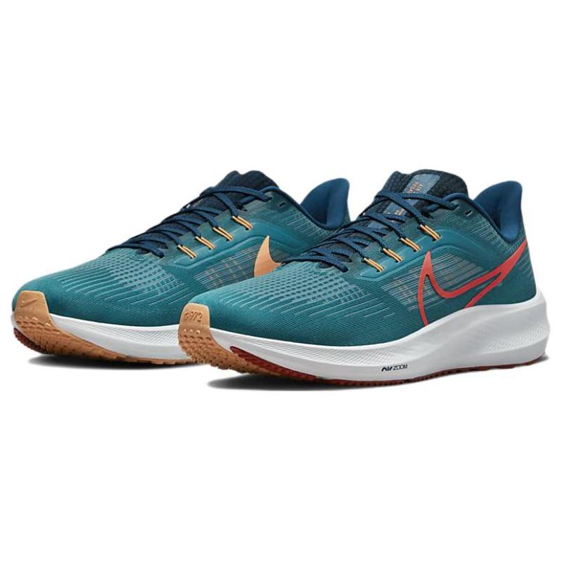 Nike Air Zoom Pegasus 39 Bright Spruce Valerian Blue Cerulean Light Crimson Sneakers DH4071-302