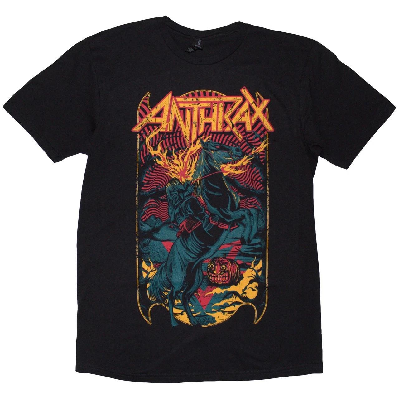 Anthrax  Headless Horseman  Black T shirt - NEW L