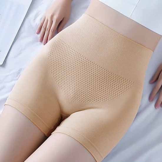 Damen-Sicherheitshose, dünne, atmungsaktive, nicht kräuselnde Boxershorts, kurze Hosen mit hoher Taille, Übergröße, viereckige Legging-Shorts