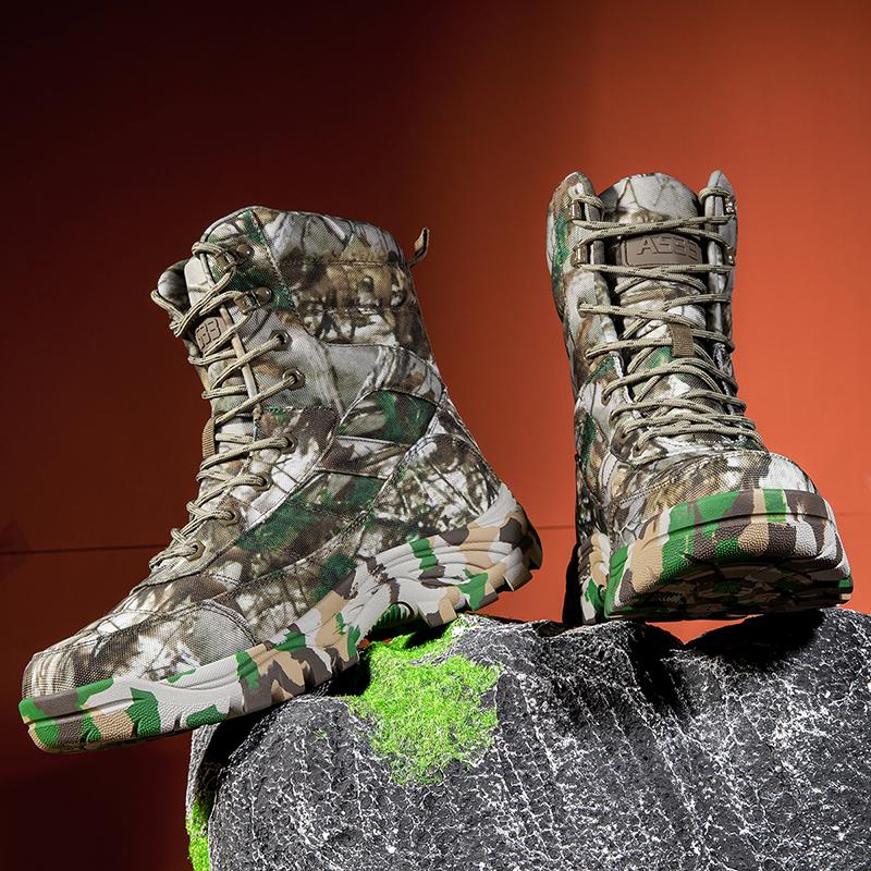 

Fashion Luxury Brand Men Boots High Quality Mens Motorcycle Boots Fashion Men Lace Up Winter Desert Sneakers New Comfy Men Ankle Boot 47 камуфляж зелений колір