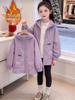 2026 Trendy Padded Girls' Jacket - Spring/Autumn Children's Outerwear