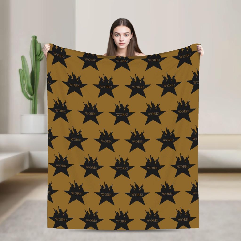 Eliza Angelica und Peggy Hamiltons Decken Flanell Lustig Warm Überwurfdecke für Stuhl Abdeckung Sofa Winter