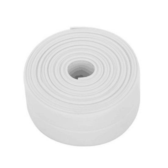 1 Roll 150/500CM Caulk Tape Waterproof PVC Self Adhesive Bathroom Toilet Sealant Tape Bathtub
