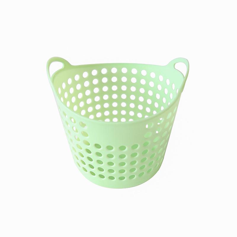 Household Items: Mini Desktop Storage BasketPlastic Storage BasketMiscellaneous Frame Trash Can Storage