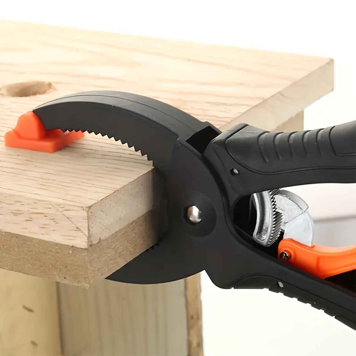 

4 Pcs 9inch Heavy Duty Nylon Ratchet Spring Clamps Woodworking Clamp Used for Home Decoration and Handmade DIY Production 9inch