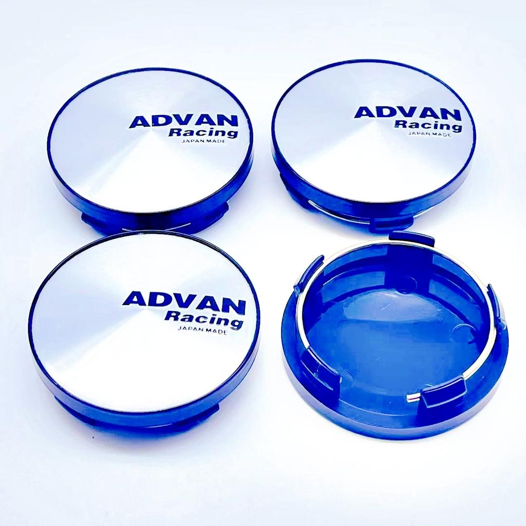 4pcs/lot High Quality 58mm Car Wheel Hub Cover Center Caps for ADVAN Racing Styling Badge Stickers Emblem Accessories