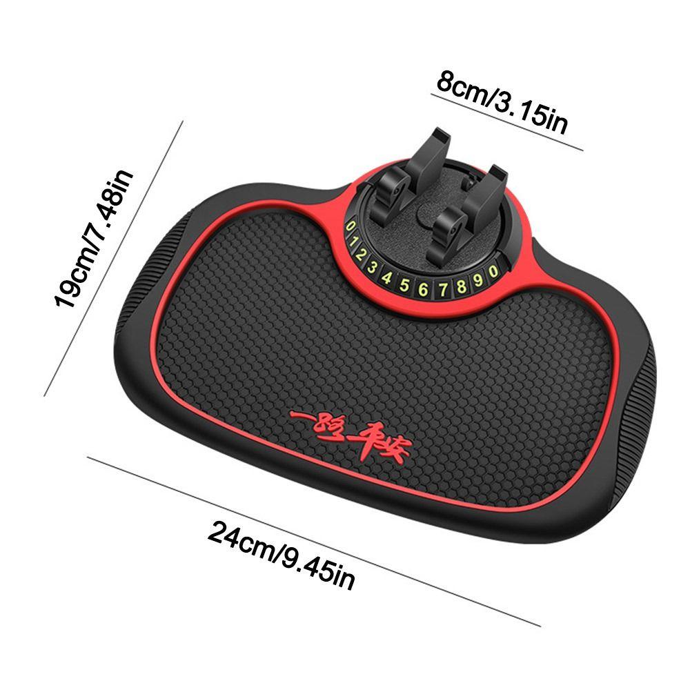 Car Interior Accessories Non Slip Car Anti-Slip Mat 360° Rotation Multifunctional Sticky Anti Slide Dash Phone Mount Car Pad Mat