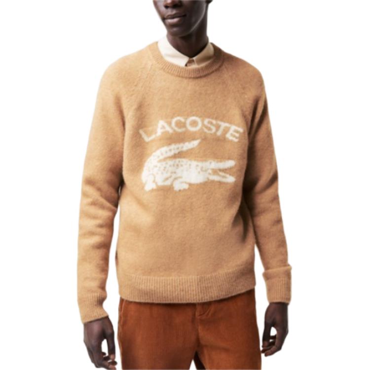 Lacoste Sweaters Men's Beige Crew Neck Moderate Other AH0447-FP9