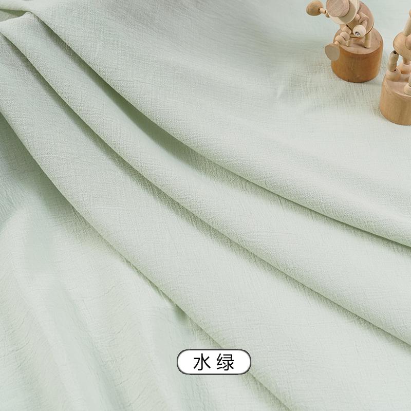 

0.5m/1m/2m 50S Solid Color Pure Cotton Crepe Fabric Making Pajamas, Dresses, Children s Clothes, Blankets, Handmade DIY Fabric 50x135cm