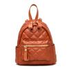 Bag Women's Plaid Backpack Summer New Women's Backpack ins Trend Embroidery Thread Rhombus Student Backpack