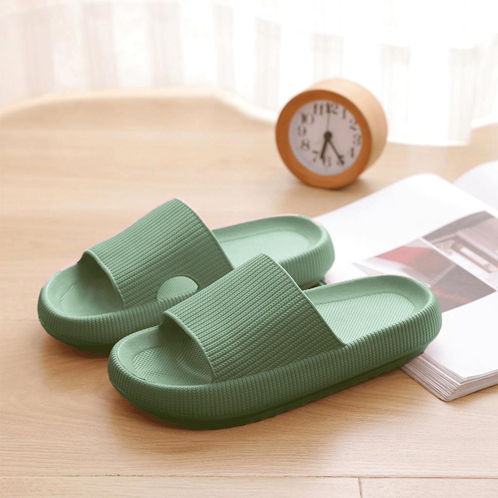 Slippers Eva Soft Bottom Summer Men's Home Non-slip Household Deodorant Bath Cool Slippers Women Free Shipping