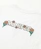 Milkfed Embroidery Flower Top White Women's T-Shirt,