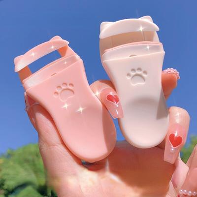 Nouveau recourbe-cils griffe de chat mignon, pince locale grand Angle, ensemble professionnel, pince à cils longue durée, outil de beauté Portable pour femme