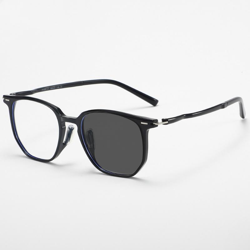 Ultralight  Polygonal Anti Blue Light Reading Glasses For Men Women High Quality Photochromic Presbyopia Glasses