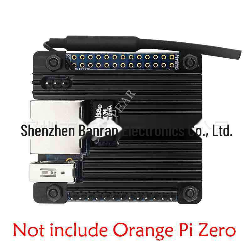 Orange Pi Zero Aluminum Alloy Passive Heat Sink Protective Shell with Thermal Conductive Adhesive