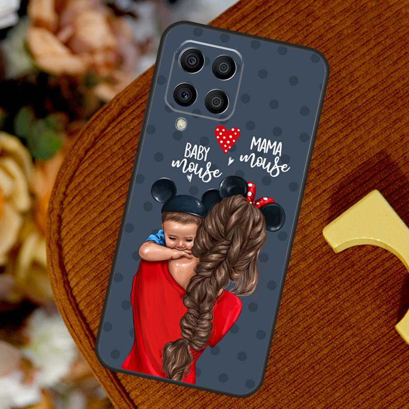 

Beautiful Mother Daughter Son For Samsung Galaxy M32 M52 M12 M55 M15 M13 M23 M33 M53 M20 M21 M51 M34 M54 M30s M31s Case Samsung M14