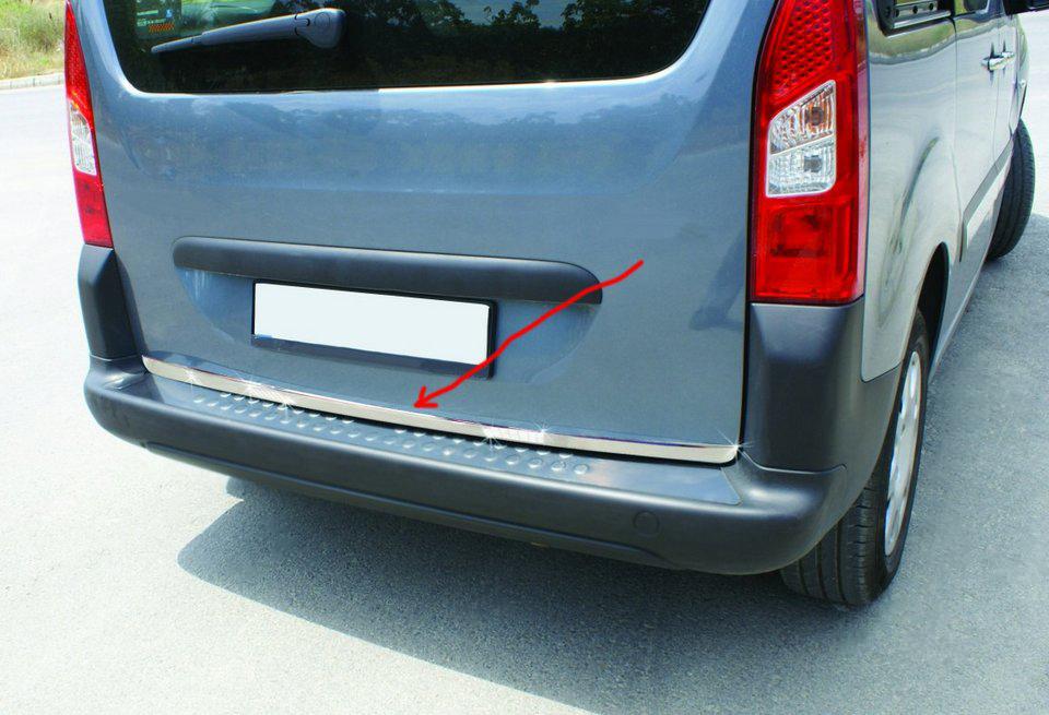 

Край багажника (нерж.) для Citroen Berlingo 2008-2018 рр.