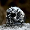 Iron Warrior Hip-hop Punk Style Jewelry Retro Domineering Ring