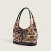 Relaxed Large Capacity Underarm Tote Bag for Women 2025 Early Autumn New Exquisite Lazy Style Bowknot Shoulder Bag