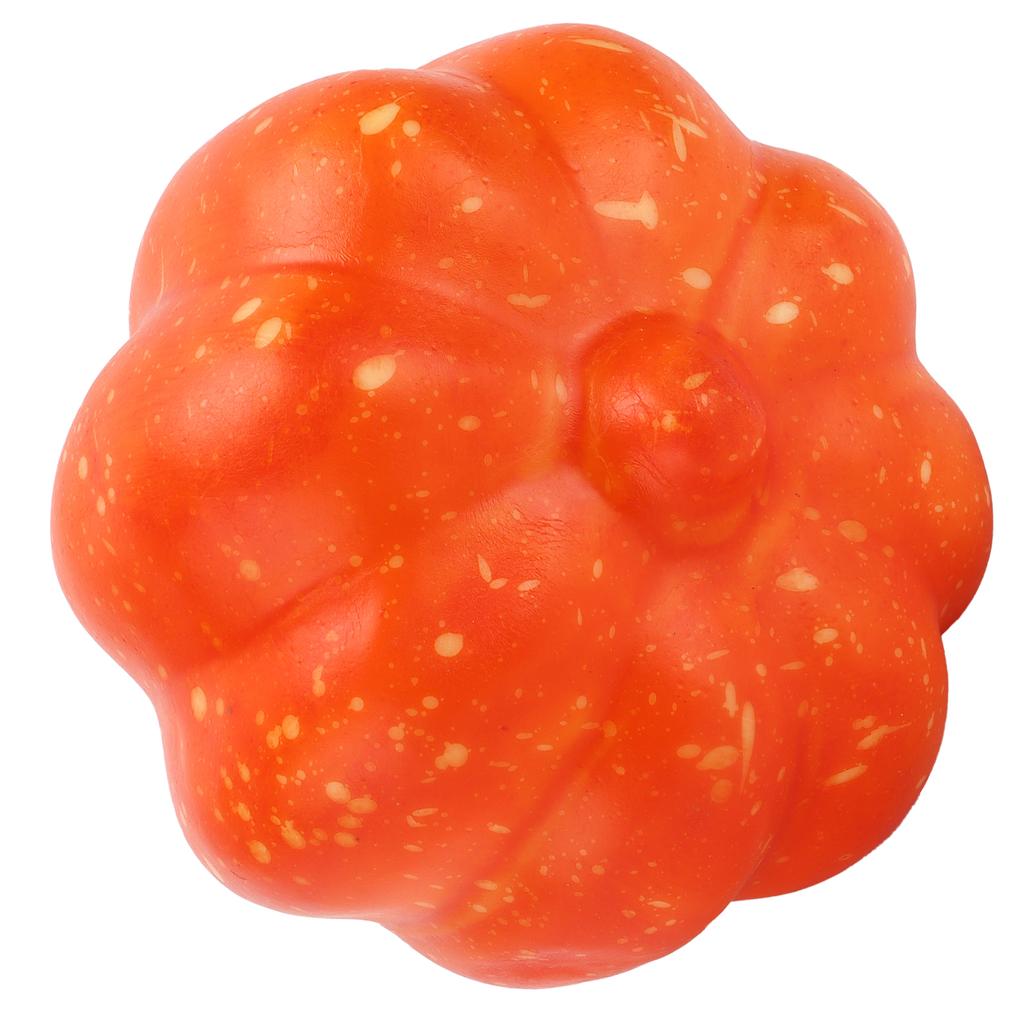 Artificial Pumpkin Mini Plastic Orange Color Pumpkin Ornament for DIY Craft Projects Kitchen Party Decoration