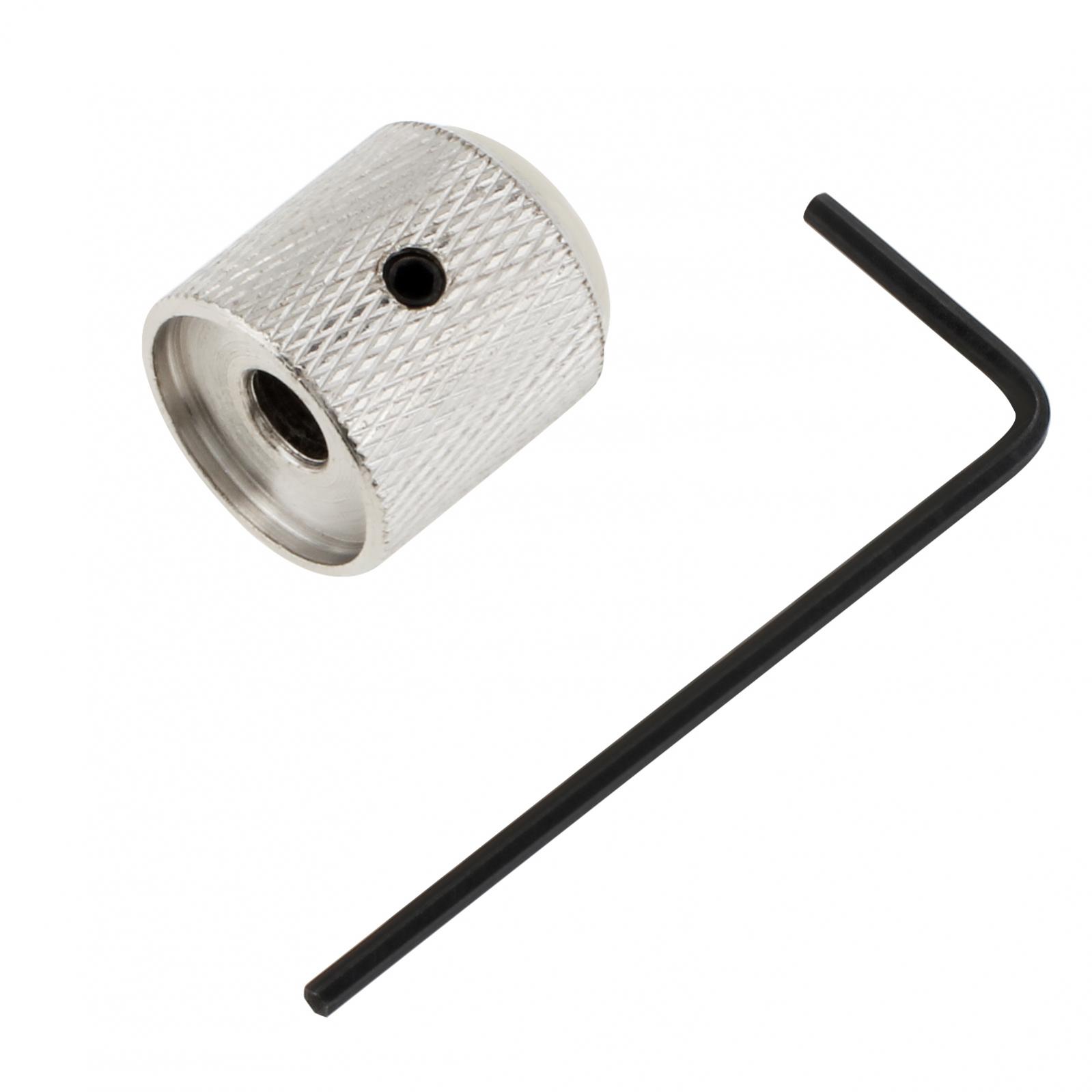 

Металлическая куполообразная белая ручка регулировки громкости в виде ракушек для электрогитары/бас-гитары с регулировочным ключом, кнопка регулировки громкости серебряный