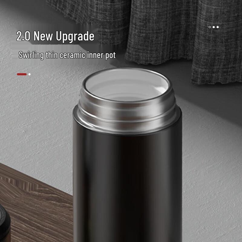 TOMIC Smart Temperature Display Insulated Tea Mug