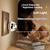 Intelligent Voice Usb Night Light Mini Voice Control Soft Lights Nights Lighter Bedroom Bathroom Creative Cute Panda Lamp