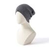 Women 100% Pure Cashmere Beanie Hat Rib Knit Solid Color Winter Warm Soft Slouchy Skullies Cap Cold Weather Accessory