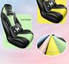Coway Perforated Leather Car Seat Cushion for All Seasons - Full Surround & Compatible with Electric Seats