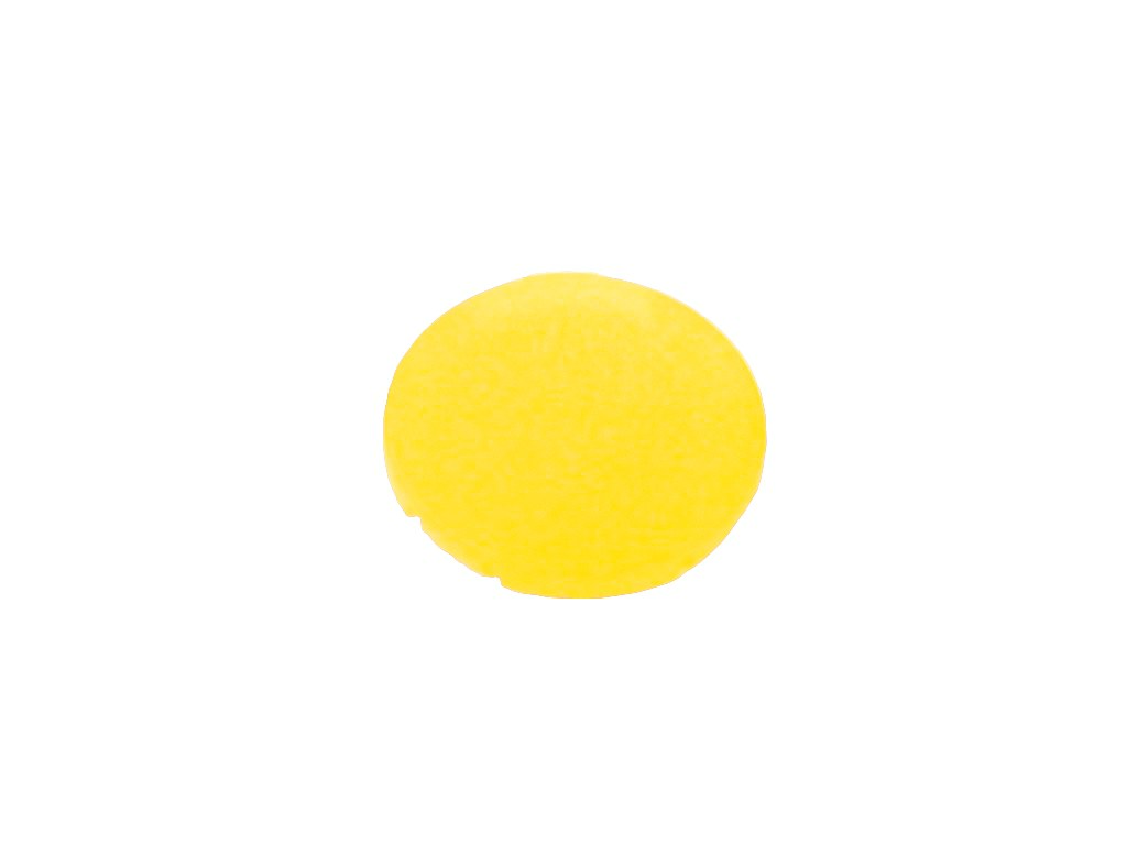 M22-XDL-Y Button Lens Flat Yellow No Description