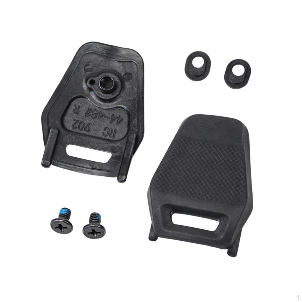 2 Stück Fahrradschuh Fersenpolster Rutschfest Reparatur Montage Hardware Teil Schrauben und Dichtungen Ersatz
