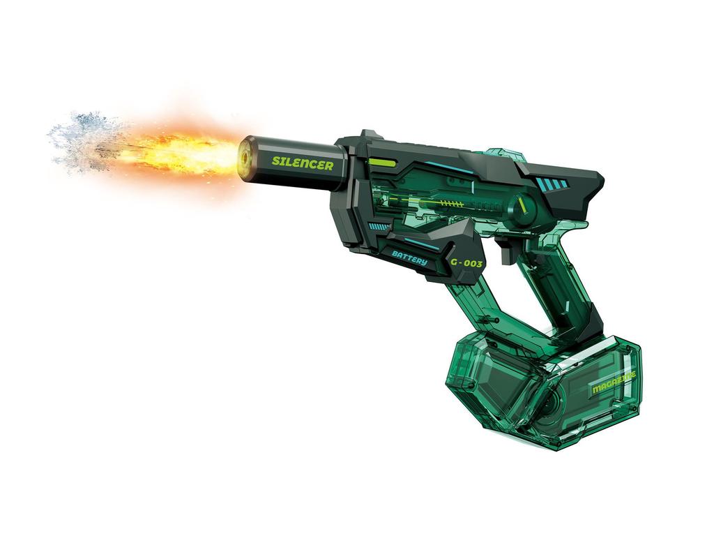High-Pressure Automatic Water Absorption Squirt Gun - Powerful & Continuous Spray Toy for Kids.