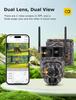 Cross-Border Solar Camouflage HD Night Vision Camera with Low Power Use