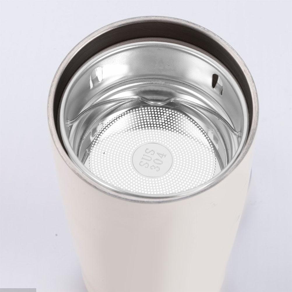 

4 Pcs Stainless Steel Filter Strainer Loose Leaf Tea Reusable Infusers Insulation Bottles Silver Home 4.7X4.7X2CM