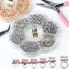 4-10mm Open Jump Rings for DIY Earring and Ornament Making