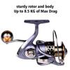 Spinning Fishing Reel Metal Spool 5.2:1 Gear Ratio High Speed Baitcasting Reel Max Drag 21KG Carp Reel for Saltwater
