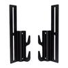 2Pcs Wood Bed Rail Hook Plates, Hvy Duty Carbon Steel