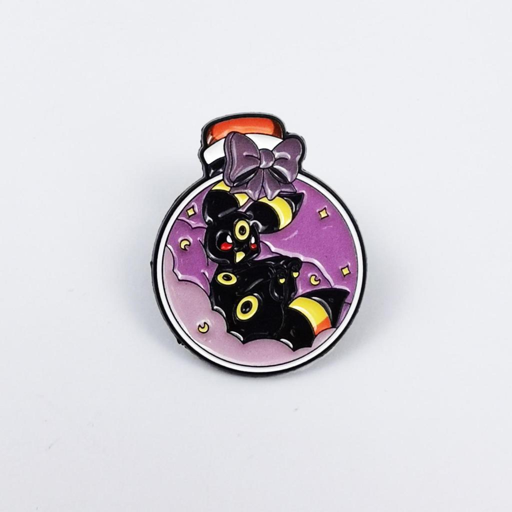 Magical Baby Elf Bottle-Shaped Cartoon Brooch - Creative Anime Metal Badge