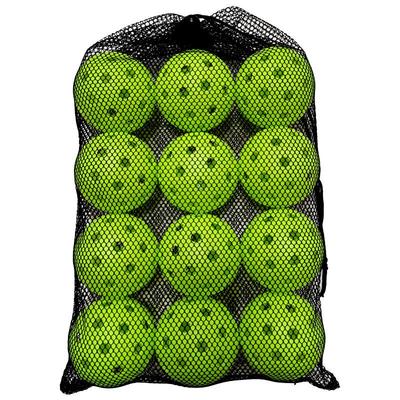 Pickleball 74mm Durable 40 Holes Outdoor 12pcs Pickleballs 26g Outdoor For Competition Pickleball Packs Of Pickleballs