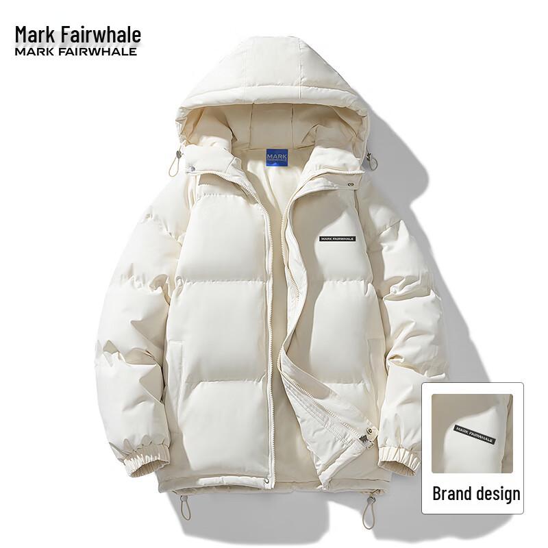 Mark Fairwhale Men's Winter Hooded Padded Jacket