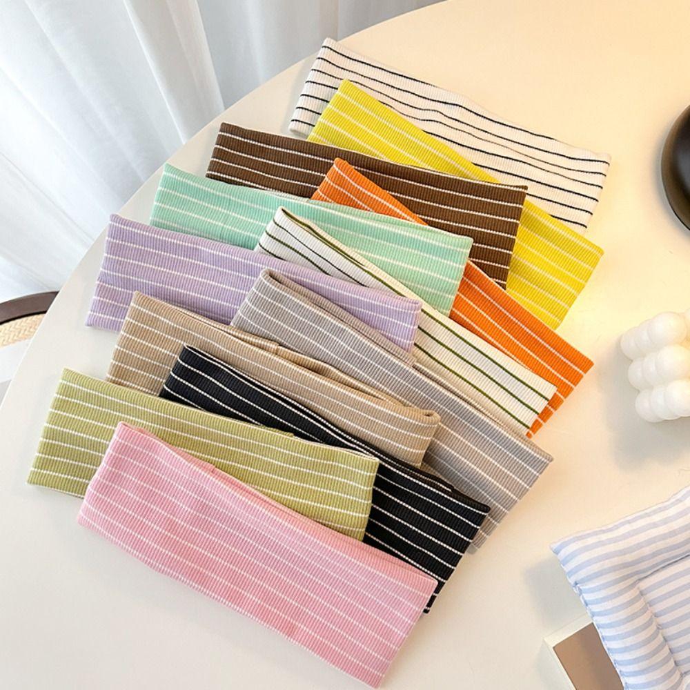 Sweat-absorbent Yoga Headband Y2K Sport Hairband Dopamine Women's Hairband Hair Accessories