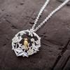 New Arrival Creative Beautiful Exquisite 925 Sterling Silver Jewelry Plum Birds Branch Clavicle Chain Pendant Necklaces  XL049