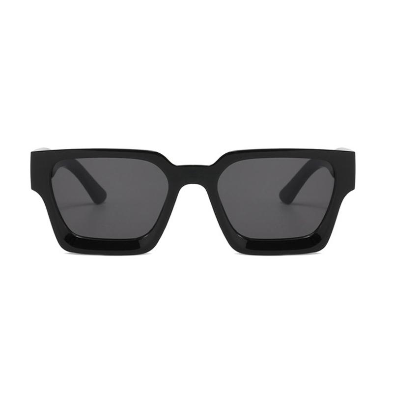 Candy Colors Square Sunglasses Woman Vintage Brand Designer Sun Glasses Female Fashion Gradient Green Black