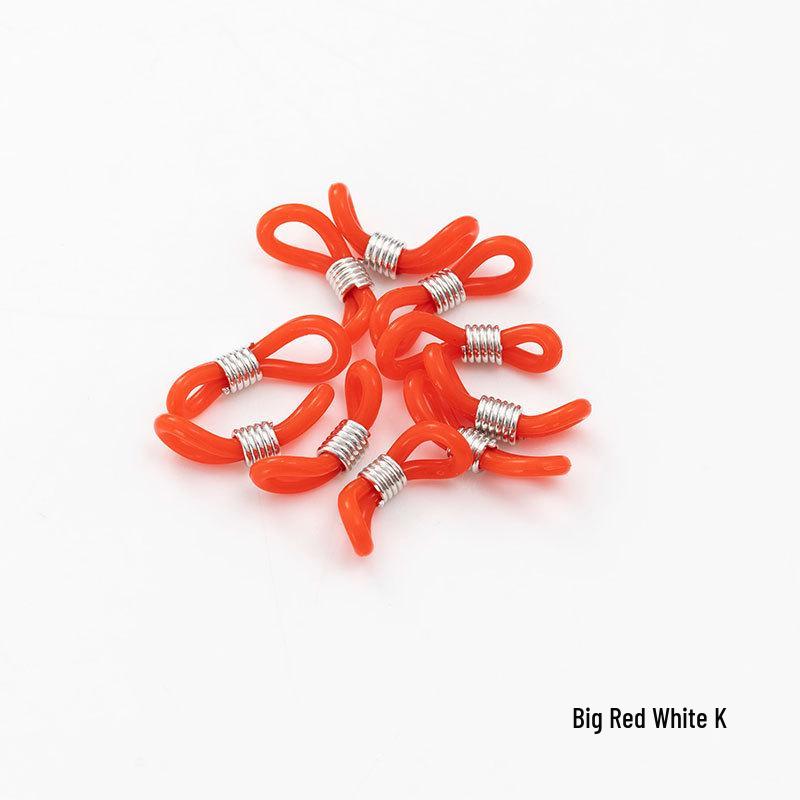 Lanț colorat din silicon pentru ochelari - Anti-alunecare, Anti-pierdere, Accesoriu pentru mască și ochelari cu cataramă de conectare