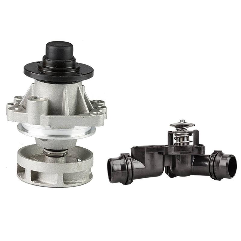 

Car Thermostat & Water Pump For BMW E38 E39 E46 E53 E60 E61 E65 E66 E83 E85 Z3 Parts Silver Black
