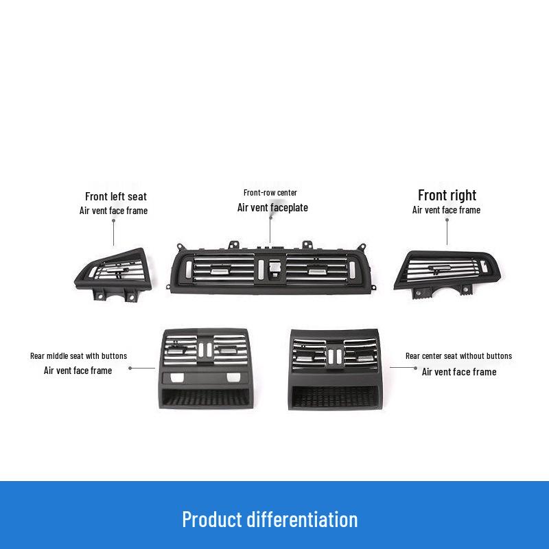 BMW 5er Reihe F10/F18 Lüftungsgitter Zubehör